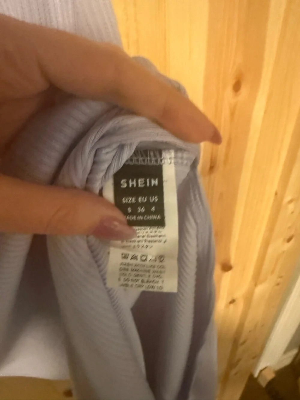 SHEIN Lavender Ribbed Tank Dress - Picture 6 of 7